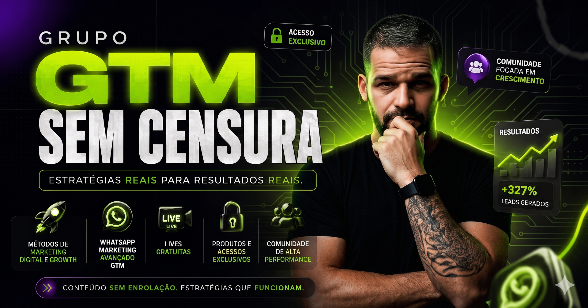 Grupo GTM - Sem Censura: estratégias reais para resultados reais